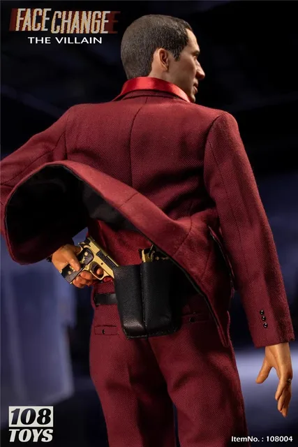 ▼▼108TOYS Face Change THE VILLAIN Castor Troy 1/6 アクションフィギュア 108004 Amazon | 【108TOYS】 108004 1/6 スケール フィギュア Face