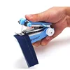 1PC Three Color Portable Mini Sewing Machine DIY Simple Sewing Tools Home Travel Small Embroidery Manual Operation AL001 4
