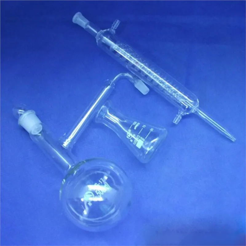 Distiling Aparelhos com Juntas de Vidro de 500 ml Vidro Unidade de Destilacao Balao distiling aparelhos com juntas de vidro de 500 ml vidro unidade de destilacao balao