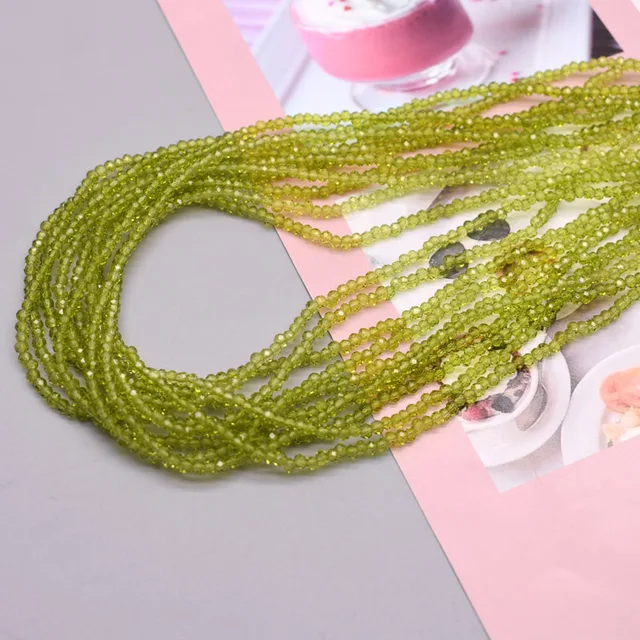 New 2x3mm Dyeing Loose Spacer Czech Beads Crystal Faceted Rondel Glass Beads for Jewelry Making Jewelry DIY Accessories 21 2mm 170pcs