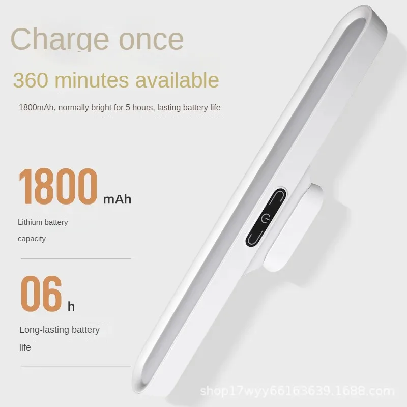 LED Makeup Lamp Light Vanity Lamp 5V USB 30CM 32CM Eye Protection Rechargeable Portable Hanging Magnetic Lamp Touch Switch Light