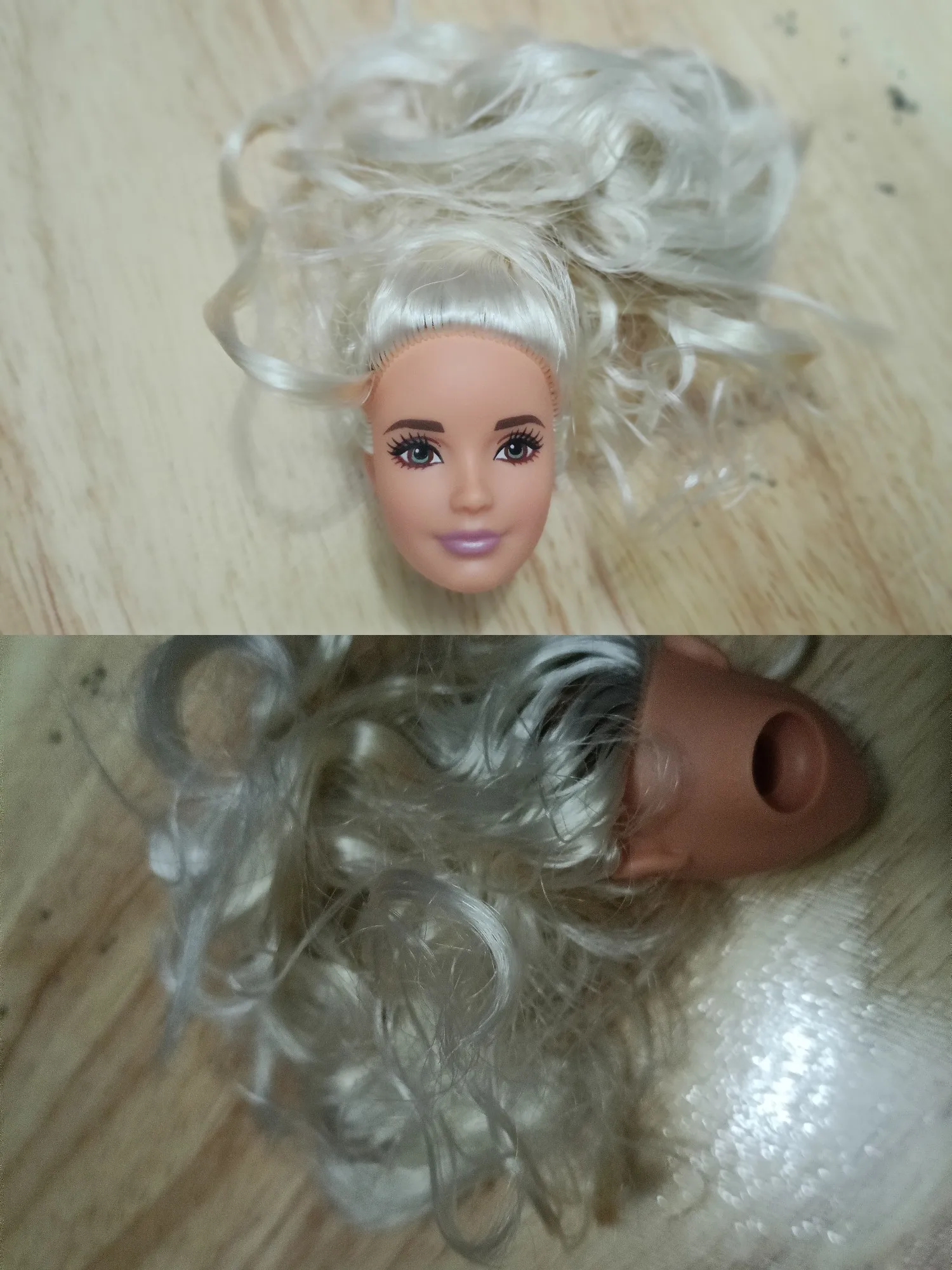 소녀 가방 인형 선물 액세서리 머리 1/6, 약 30cm, huihugongzhuwanju