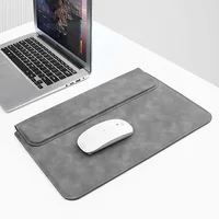 PU Leather Laptop Sleeve Bag For Macbook Air Pro 13 15 16 Case Notebook Cover For 13.3 14 15 15.6 inch Redmi Huawei Dell HP ASUS - Image 3