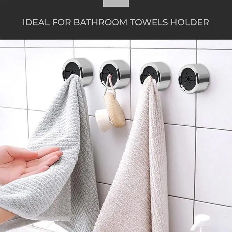 4PCS Non Punching Towel Hook Dishwashing Cloth Storage Racks Dishcloth Holder Kitchen Bathroom Accessories Towel Wall Hanging