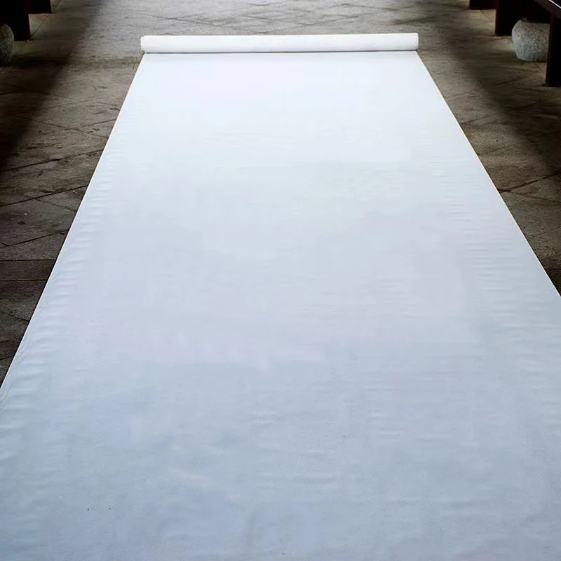 

1.5M Wide Wedding Aisle Runner Custom Length Wedding Carpet Aisle Runner Non-slip Non-woven Fabric White Carpet Event Party