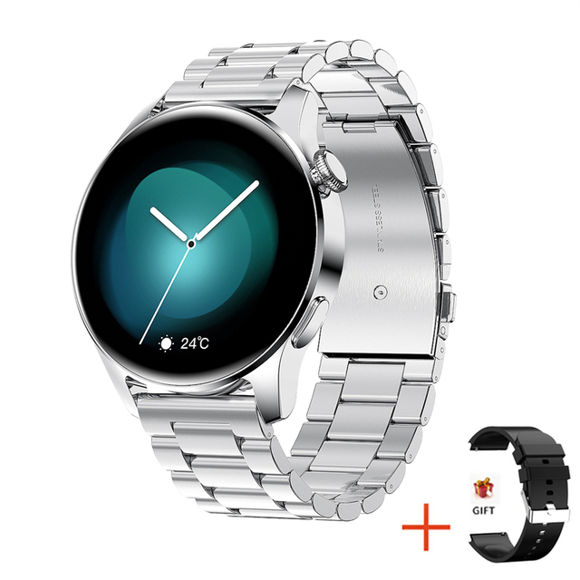 New For HUAWEI Smart Watch Men Waterproof Sport Fitness Tracker Weather Display Bluetooth Call Smartwatch For Android IOS