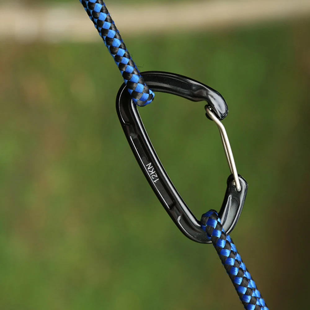 Climbing Carabiner Carabiner High Strength 7075 Aluminium Alloy Climbing Fastenings Hammock Safety Fastenings Climbing Carabiner