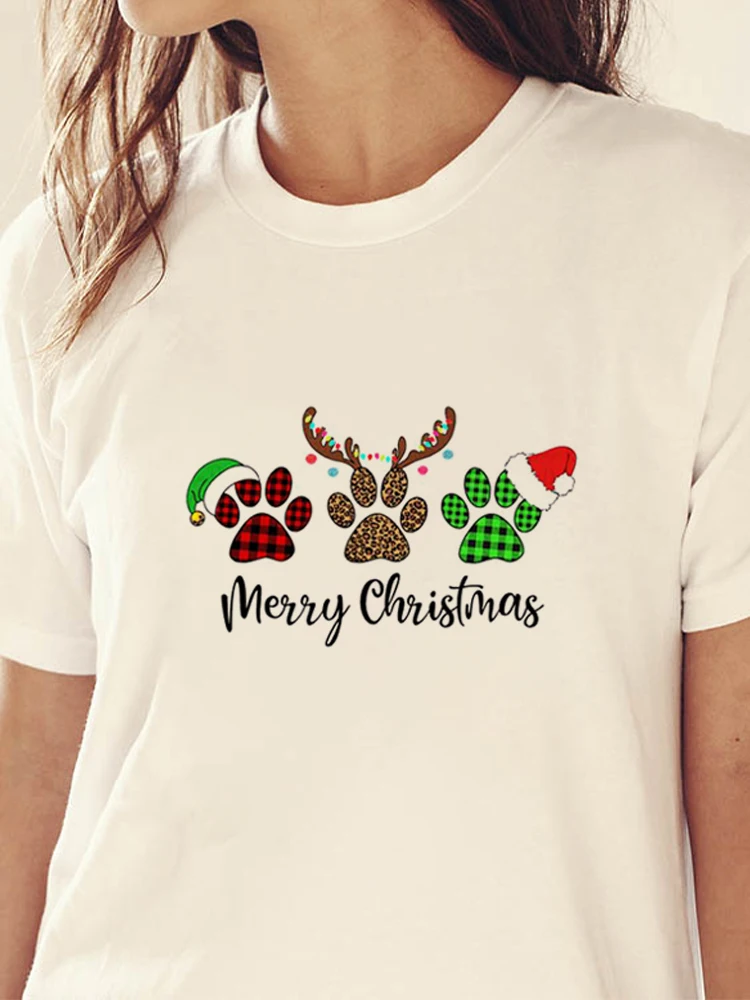 La Notte Prima Di Natale Antlers Versatile T-Shirt Natalizia Donna Stampa Donna Top Pupazzo Di Neve Stampa Regalo Donna Corto