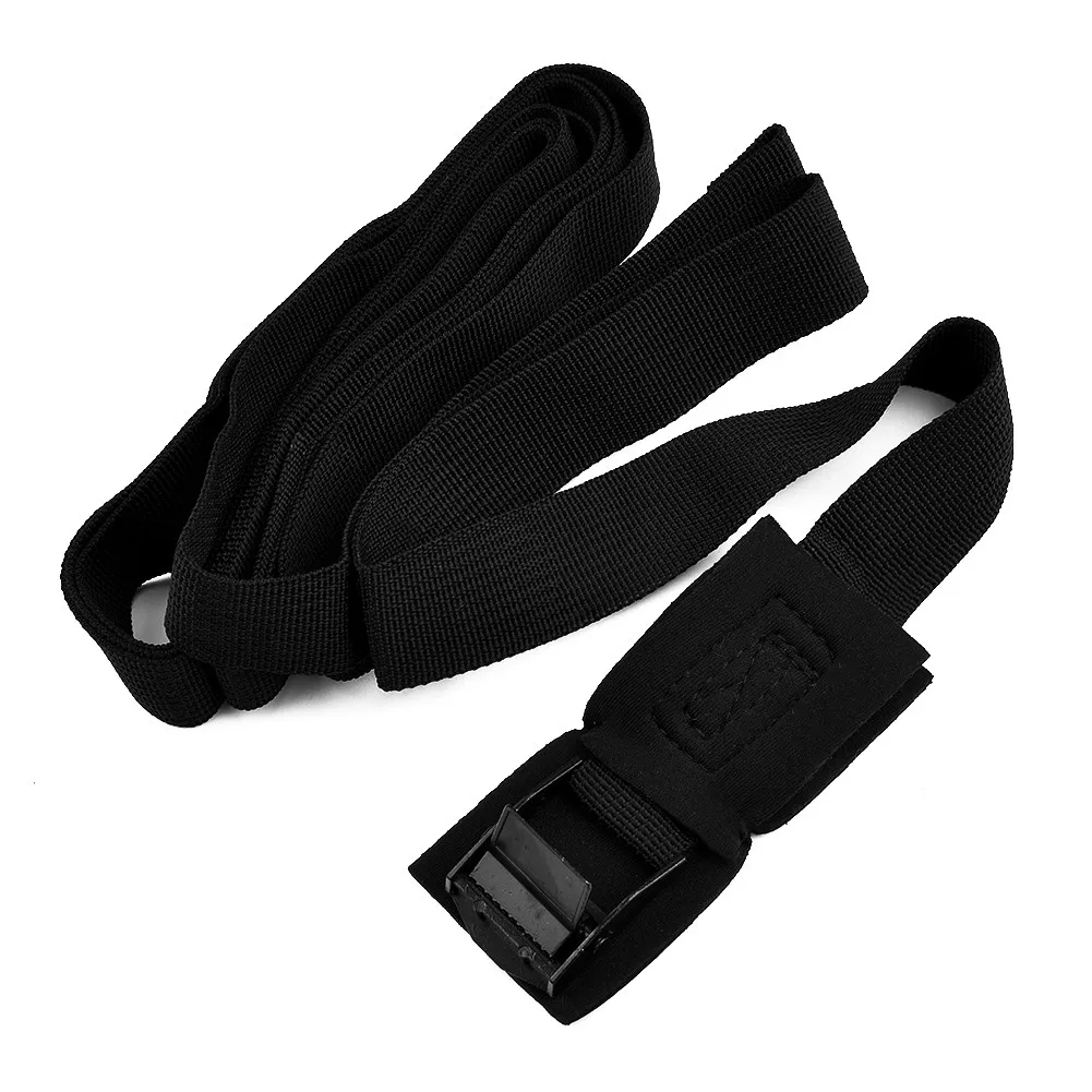 

2pcs 9.8 Ft Tape Car Roof Rack Belt Kayak Surfboard Cam Buckle Lashing Strap Luggage Strap For Kayak Bicycle Surfboard