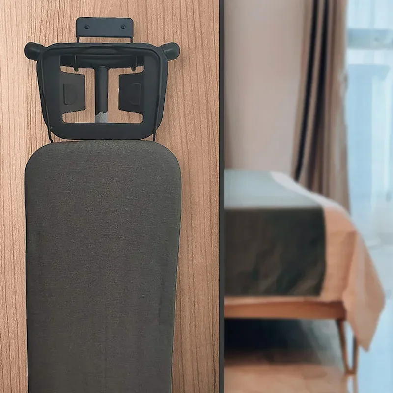 Laundry Board Ironing Board Wall Mount Hook Hanger Universal Holder Home Laundry Room Ironing Board Shelf Storage Rack Laundry Accessories