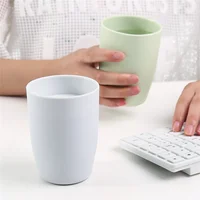 Portable Toothbrush Washing Mouth Cups Plastic Home Hotel Tooth Brush Holder Bathroom Accessories Mouthwash Storage Cups 3