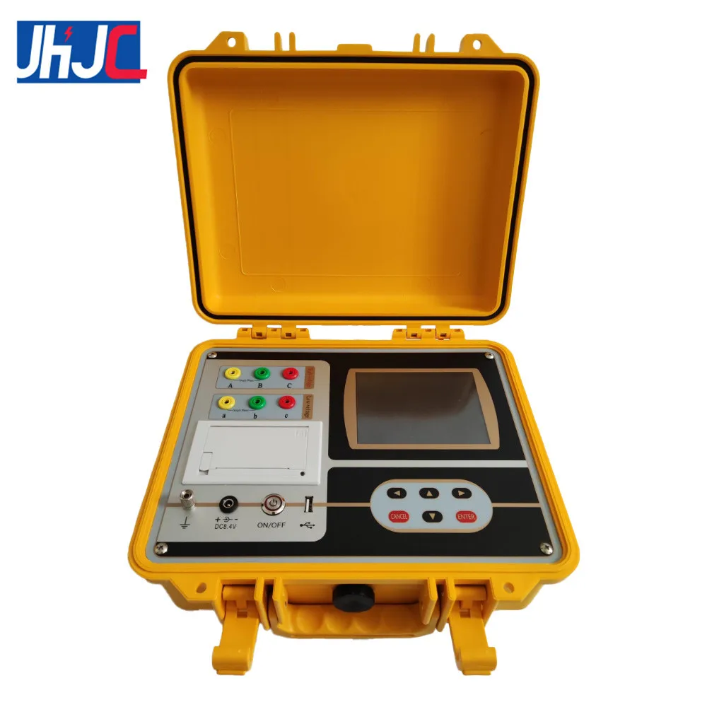 

Three Phase Automatic Digital Handheld Power Transformer TTR Meter Turns Ratio Tester Turn Ratio Group Meter TTR Tester