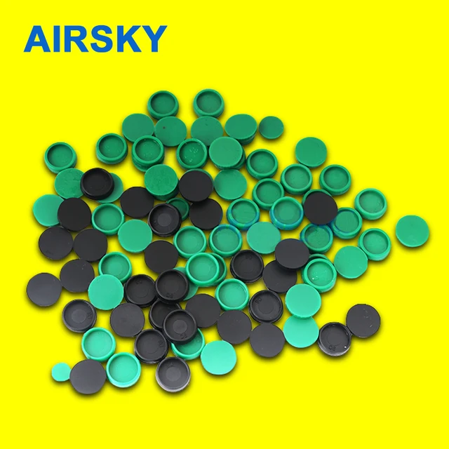 100Db/Tétel Lineáris Mozgási Síni Útmutató Porfedele C4 C5 C6 C8 Műanyag Zöld Fekete Sapkák Védőhgr15 Hgr20 Hgr25 Hgr30 Hgr35