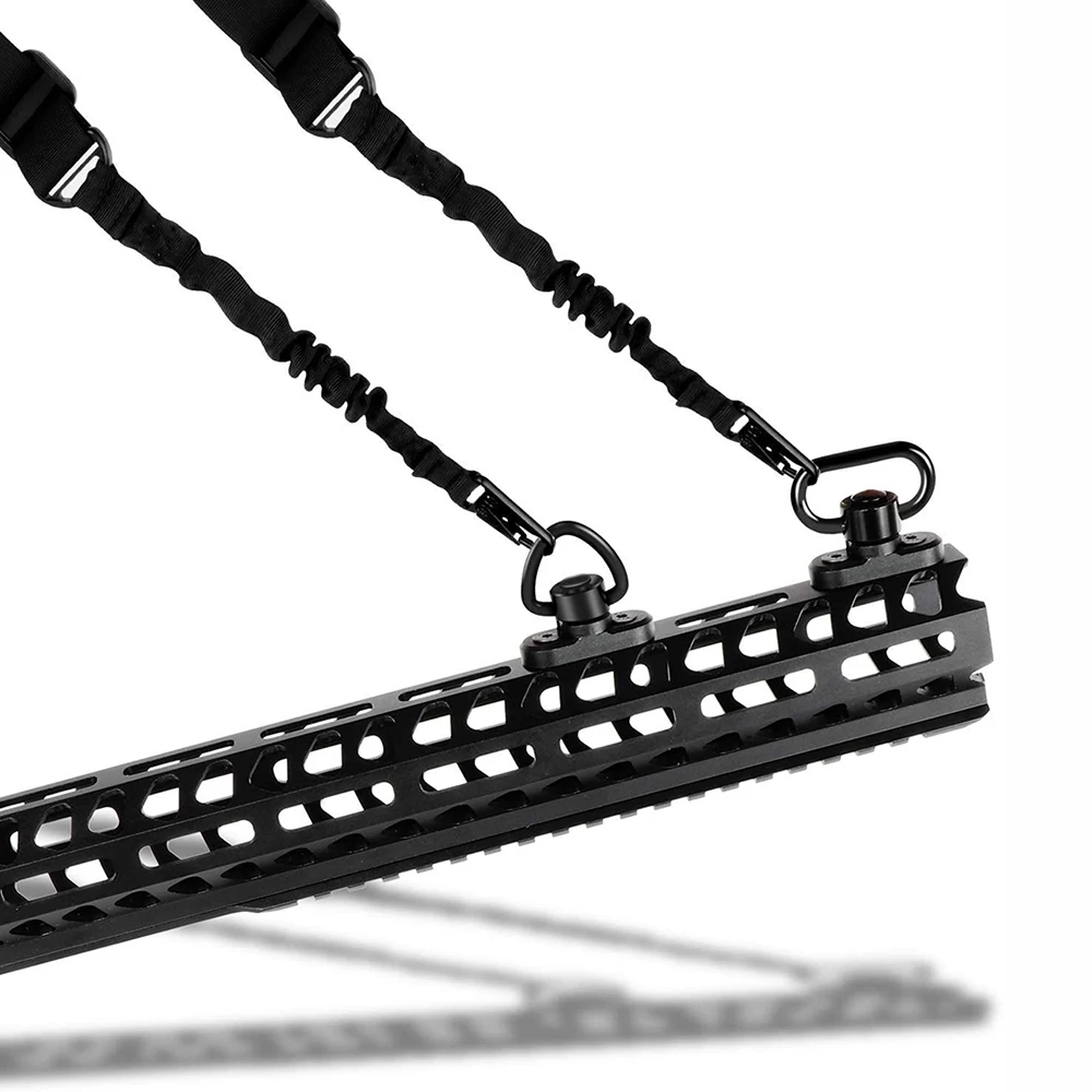 Tactical Strap QD Buckle Quick Release Button 1.25" Swivel Sling Ring 20mm Picatinny Rail Mlok Base Mount Adapter Buckle Loop sling swivel adapter sling swivel mount tactical sling adapter sling adapter sling attachment adapter picatinny rail accessories rail adapter