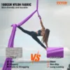 VEVOR 8.7/11 Yards Aerial Yoga Hammock & Swing Yoga Starter Kit Aerial Silk Fabric Yoga Strap Accessory for All Levels Fitness 2