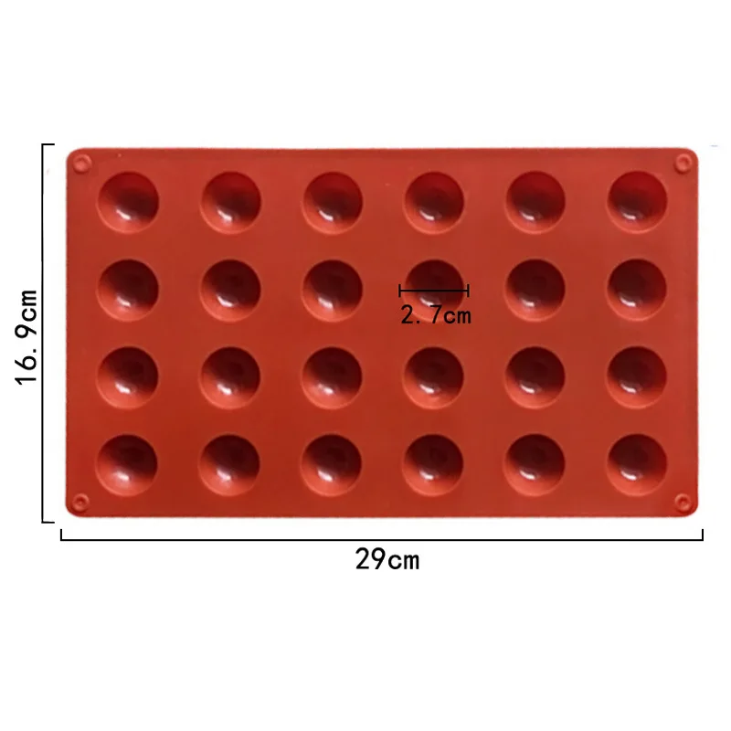 Semi Sphere Silicone Mold for Baking and Pastry Creations