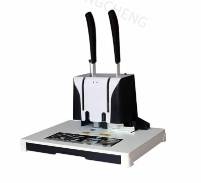 400B 수동 홀펀치 기계 (사무용 문서 파일링, 재무 문서, 청구서 및 장부용)