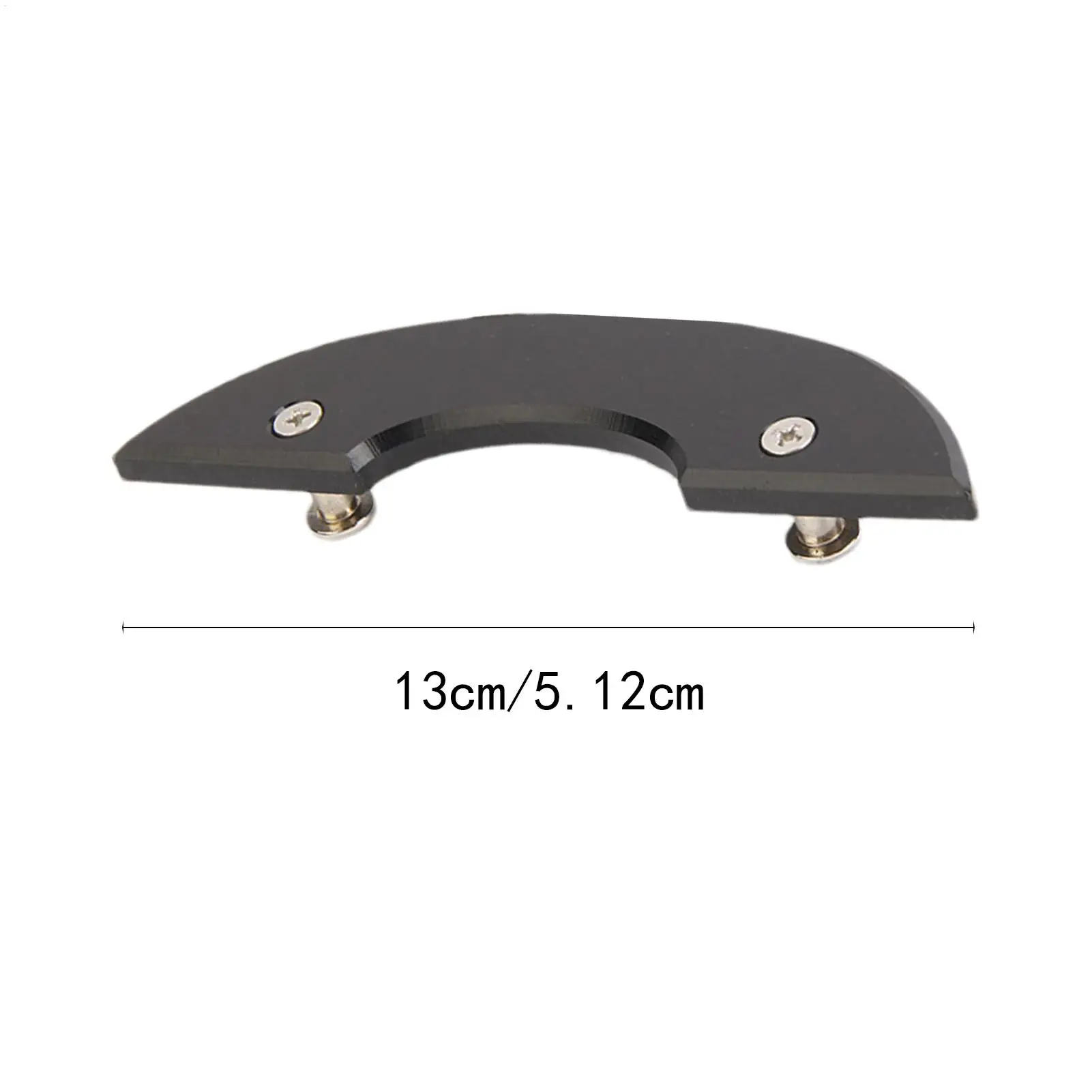 2pcs 스케이트보드 데크 테일 가드 보호대/플라스틱 헤드 및 테일 보호 보드 롱보드 데크 하단 가드