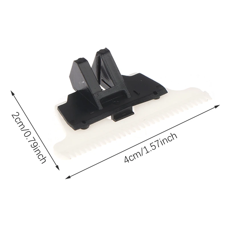 Hair Trimmer Hair Clipper Blade Cutter Ceramic Blade Cutter Clip Cordless 2-Hole Clipper Fit Hair Clipper Trimmer Beard Accessories 1pcs