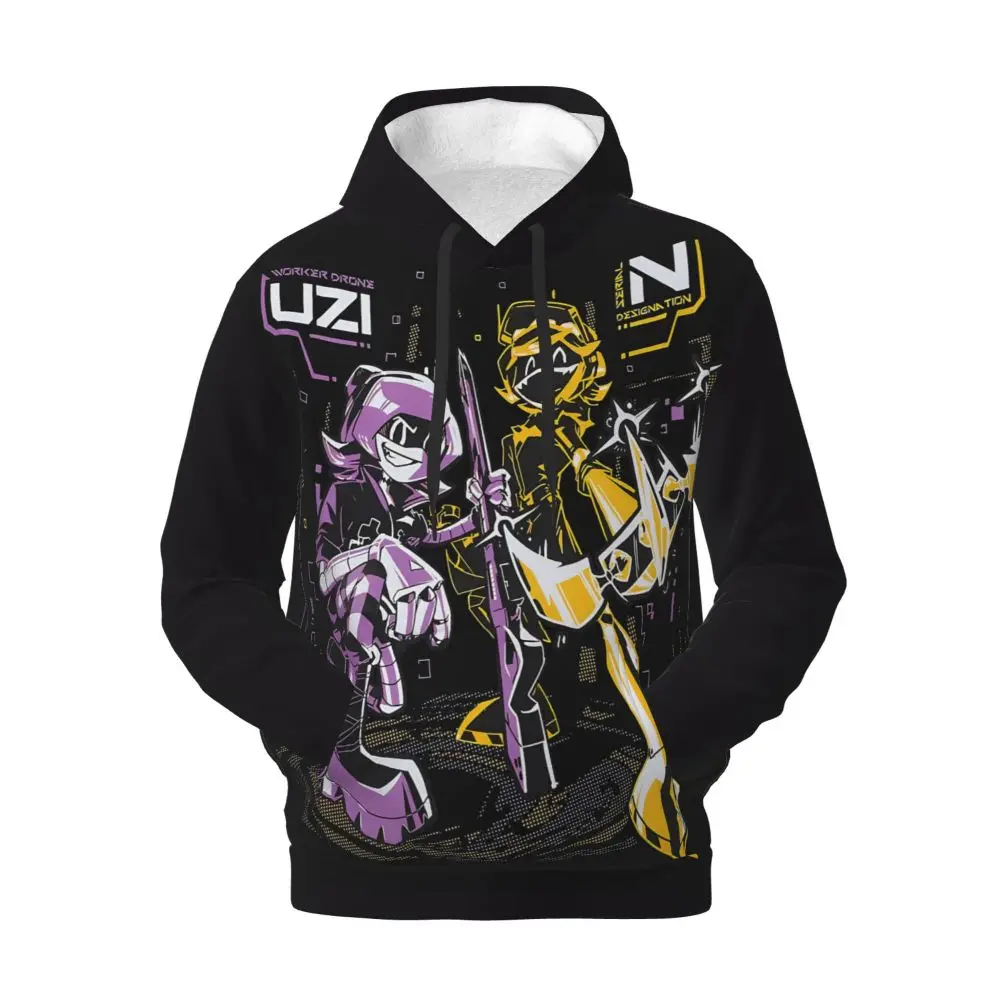 Murder Drones Casual Hoodies Man Science Fiction Animation y2k Cool Pullover Hoodie Autumn Fashion Sweatshirts Oversized Tops