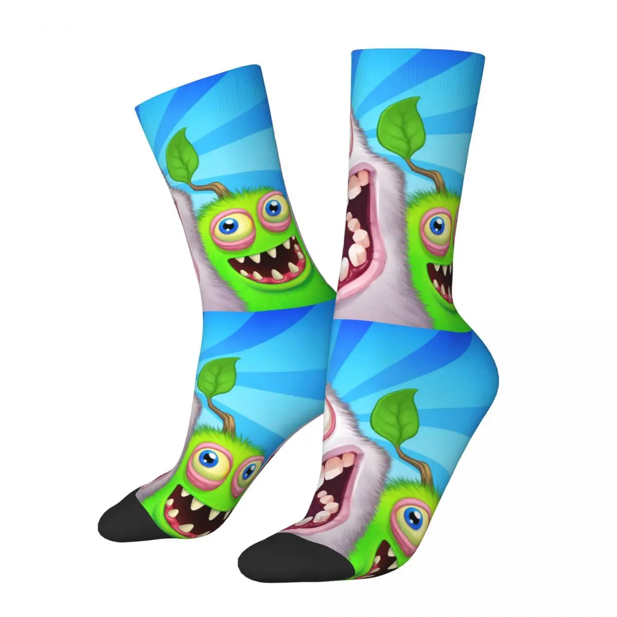 

Осенне-зимние модные мужские женские носки с надписью «My Sing Monsters Box» Нескользящие короткие носки для музыкальных игр