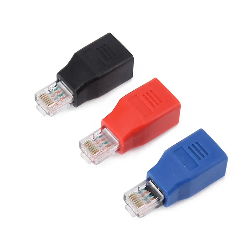 

Переходник со штекера на гнездо RJ45 M/F