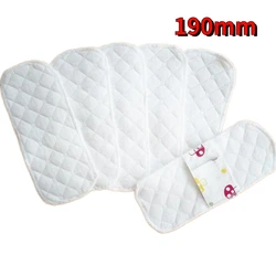 Reusable Washable Cotton Menstrual Pads - Soft Feminine Hygiene Cloth Panty Liners (2 - Pack)