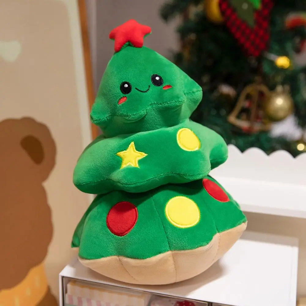 고품질 봉제 크리스마스 인형 클로스/펭귄/엘프/크리스마스 트리 25cm 봉제인형 크리스마스 선물 남아/여아