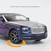 1:24 Rolls Royces Dawn Alloy Luxy Car Model Diecasts Metal Toy Vehicles Car Model Simulation Sound and Light Childrens Toys Gift 4