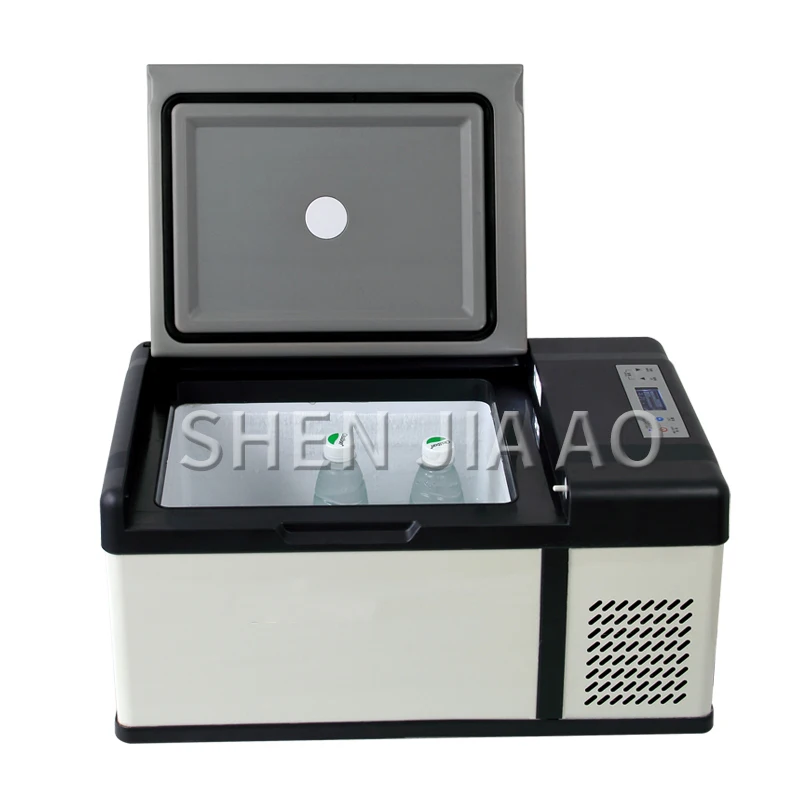 

15L Compressor DC Car Refrigerator Fast Icing Freezing Small Refrigerator 12V/24V/220v Truck/car/home Use Mini Portable Fridge