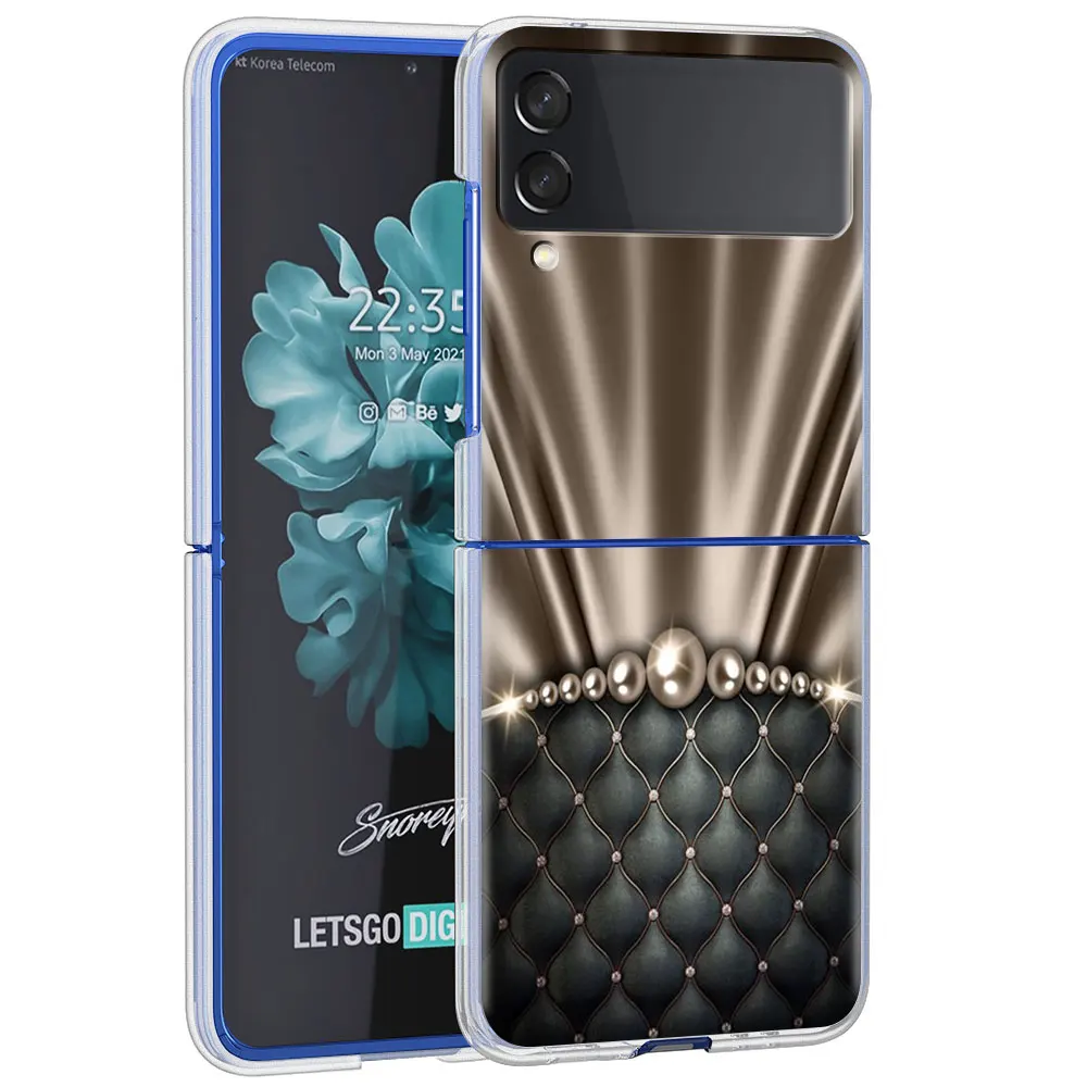 Transparent Luxury Love Bow Hard Phone Case Cover - Clear PC Design
