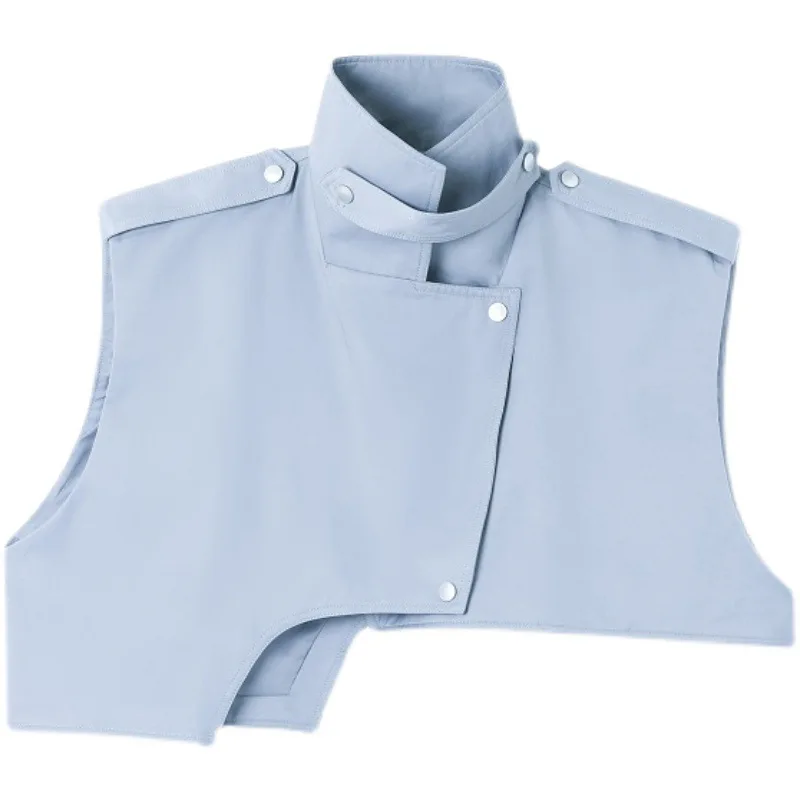 2023 Irregular Design Techwear Style Hip Hop Cargo Vest Mens Street Fashion Short Waistcoat Sleeveless Jacket 5