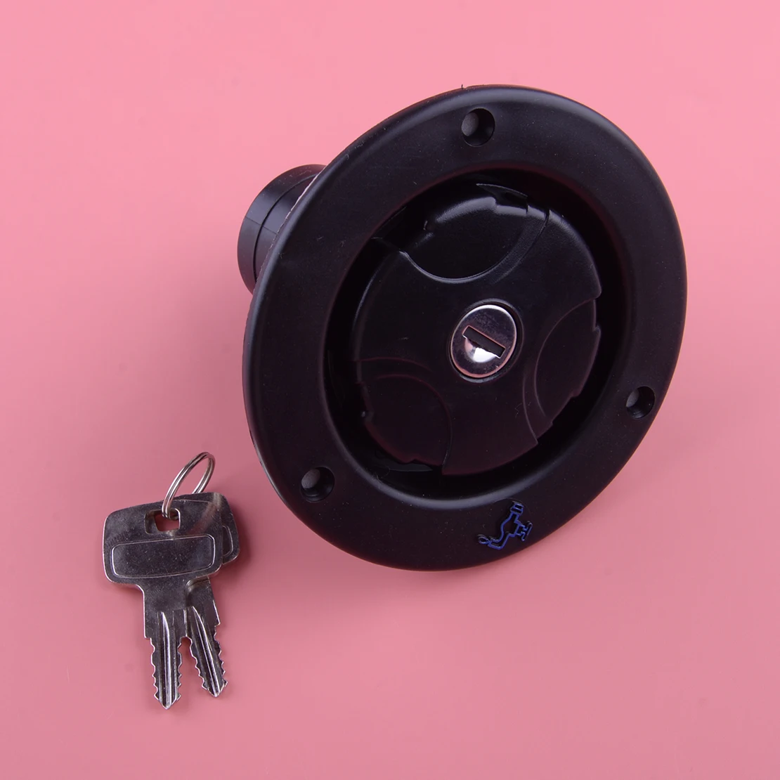 

Gravity Fresh Water Inlet With Lock Tank Hatch Filler Cap Black Plastic Fit For Caravan RV Camper Car Accessories