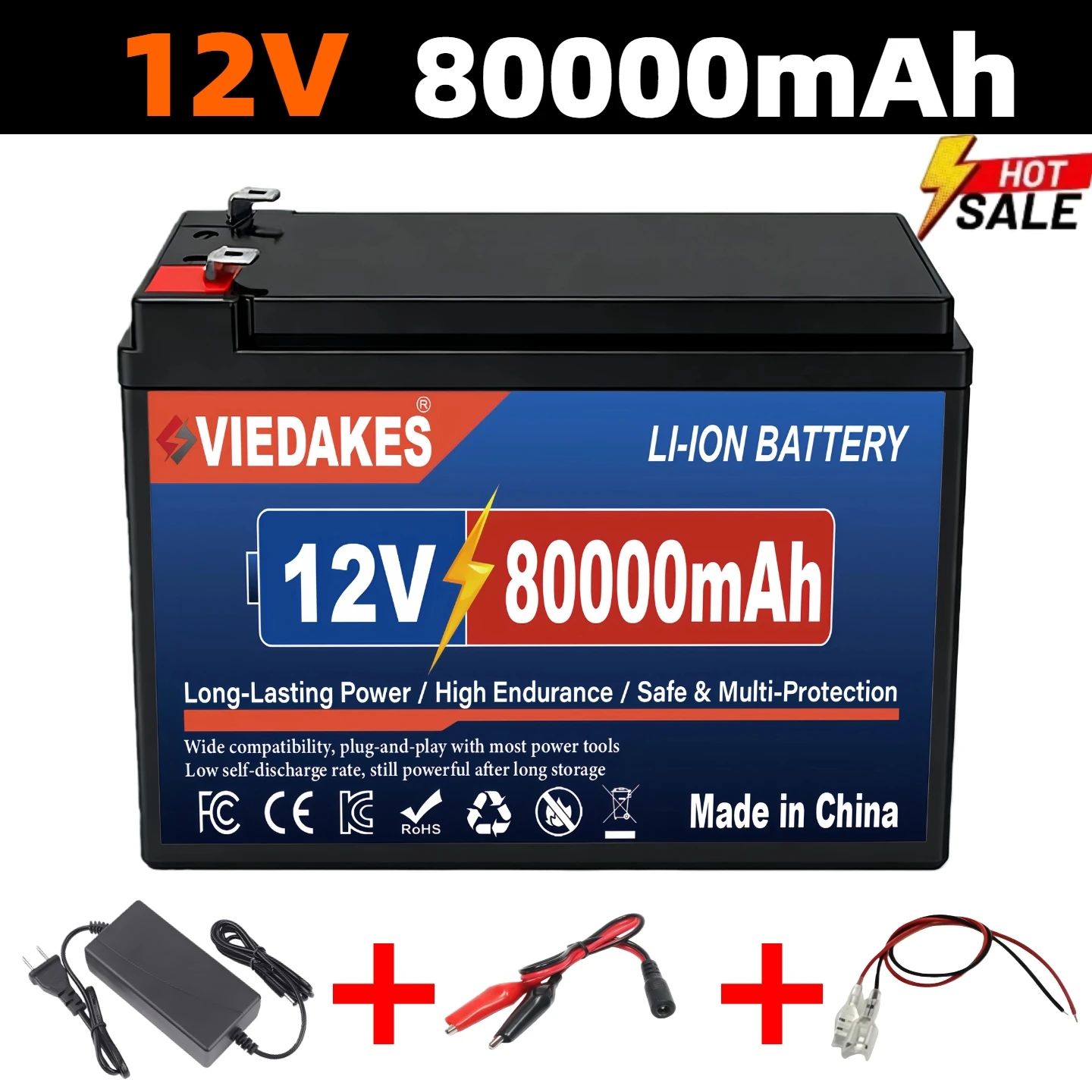 12V 80000mAh Set