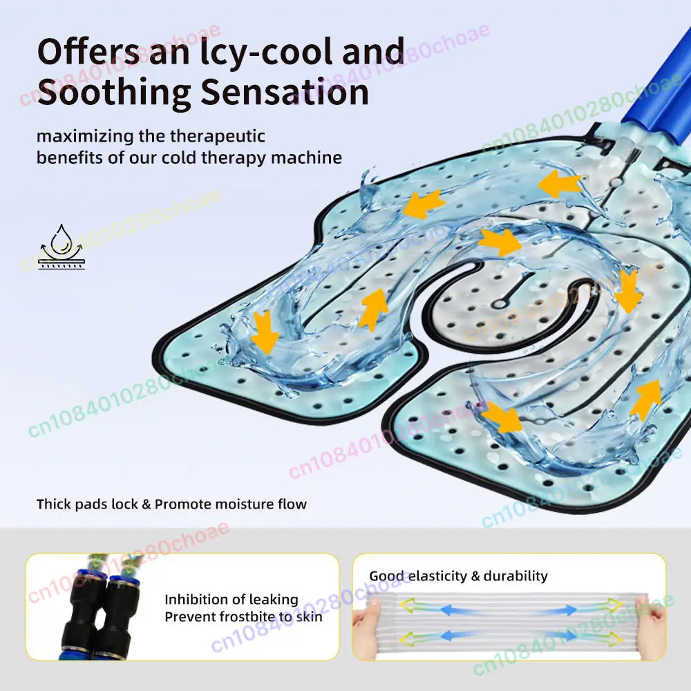 Cold Pressure Therapy Machine Full Leg Massage Sports Recovery Boots Pain Relief