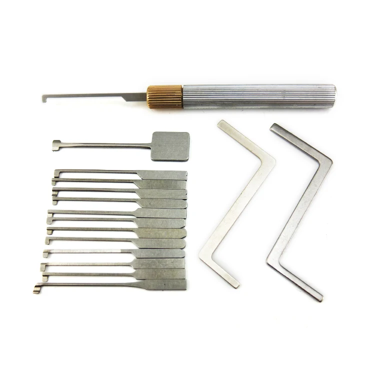 

14pc Quick Open Toolkit For Advanced Hook Picks Tool Professional Locksmith Supplies Hardware Repair Tools