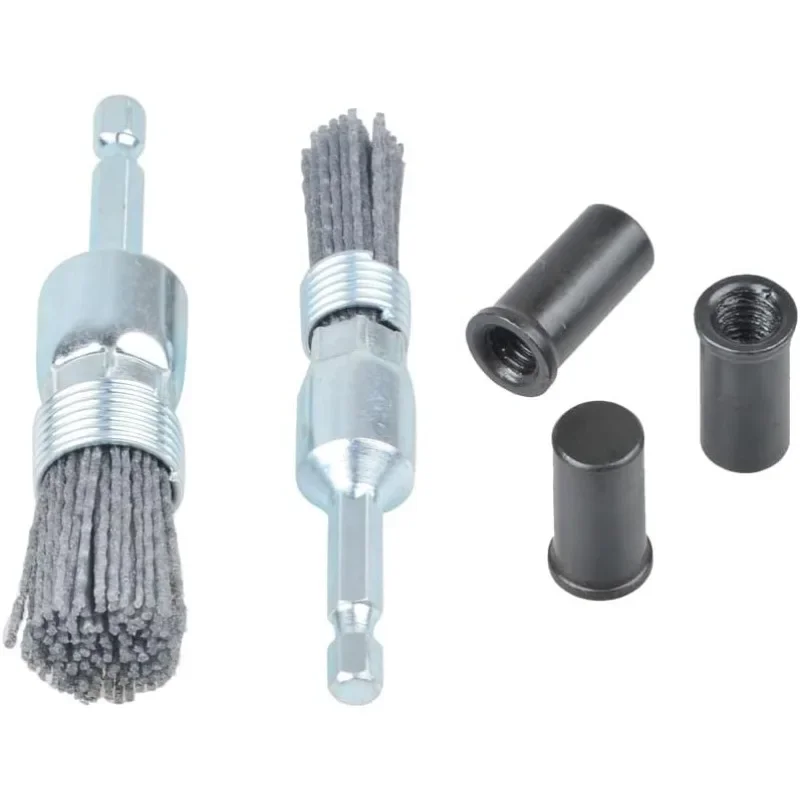 19pcs Universal Injector Seat Brush Cleaner Cleaning Tool Kit for Diesel Injectors Engines Car Special Disassembly Tool
