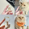 Transparent Cat Hair Storage Box Charm Gacha Cat Hair Storage Capsule Commemorative Collection Bag Keychain Pendant 3