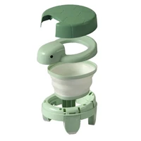 Cute Turtle Shaped Kids Training Potty Portable Foldable Removable Baby Travel Toilet Sitting Seat Children Urinal Training 2