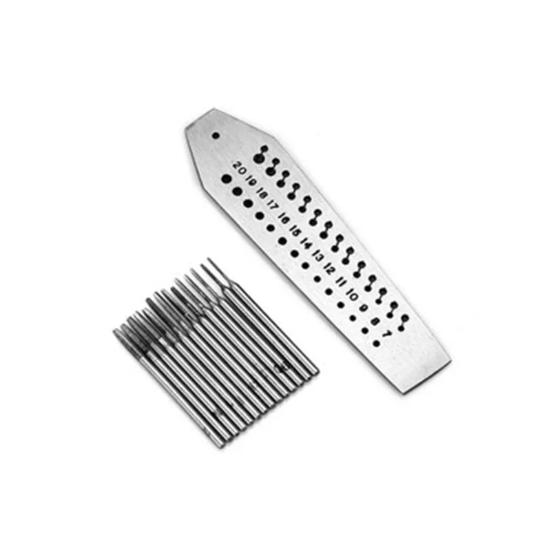 Kit De 14 Tarauds Et Filières Pour Bijoux Et Montres - Filetage De Précision De 0,7 à 2 Mm