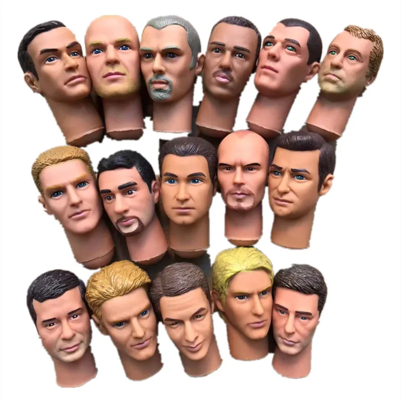 Collection Doll Parts Accessories Solider Face Male Figures Doll
