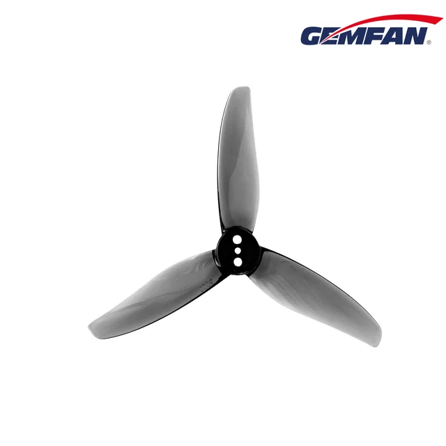 2Pairs Gemfan Hurricane 3020 3-Blade 3 Hole PC Propeller 1.5mm 2mm For RC FPV Racing Freestyle 3inch Toothpick Cinewhoop Ducted 3