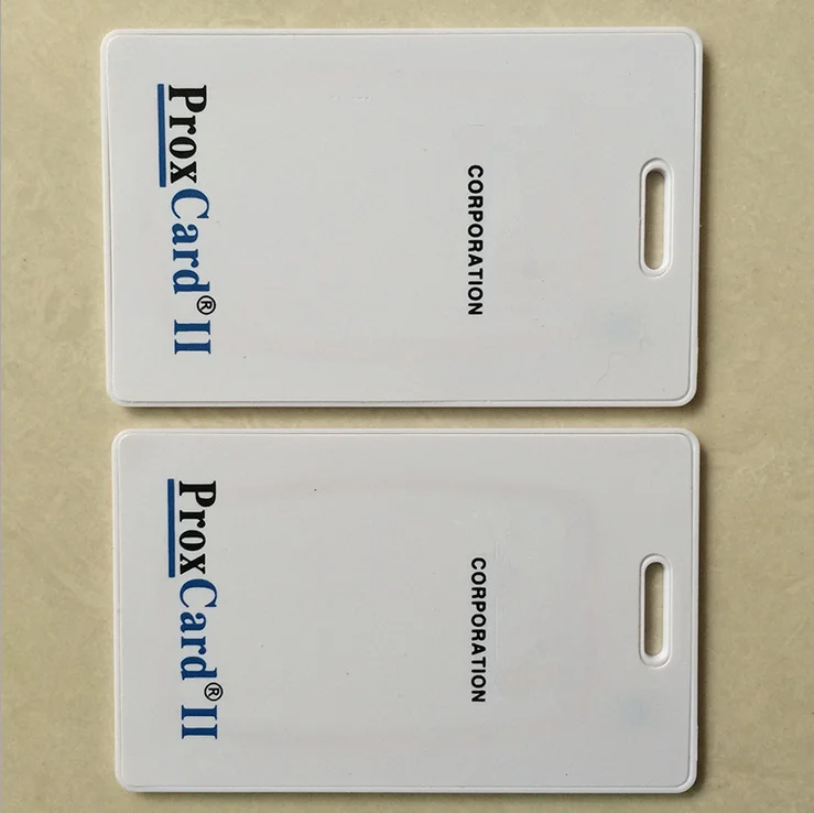 125khz Smart Card 1326 PROX II Clamshell Keycards 26 Bit Rewritable RFID Proximity Thick Card