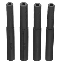 4 Pcs Portable Club Extensions Golf Extension Club Extensions Shaft Prolong Stick Lengthen Golfs Accessories Carbon Fiber 1