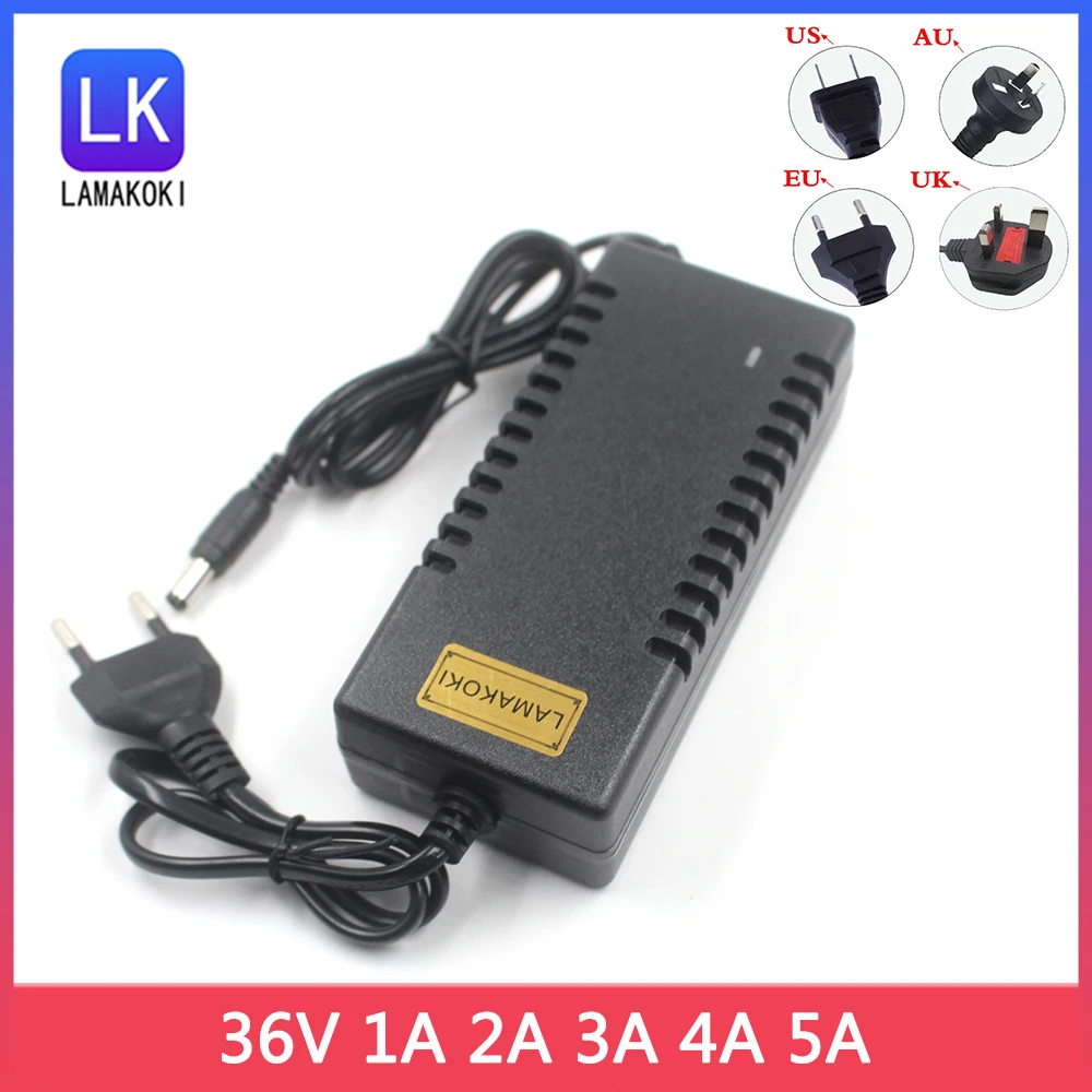 1PCS AC 100-240V to DC 36V Power Adapter For LED Light Strip