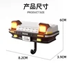 AE86 Car Key Holder Creative Decor Wall-Mounted Key Hook Headlight Key Hook for Car Enthusiasts' Gifts 6