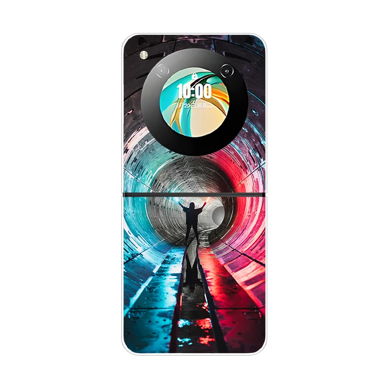 Stylish Animal Pattern Protective Transparent Phone Case - Hard Shell Cover