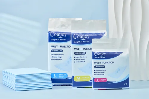Comjoy-어린이/성인용 일회용 언더 패드, 고흡수성 방수 기저귀, 신생아 침대 패드, 노인용, 기저귀 소변 패드 4