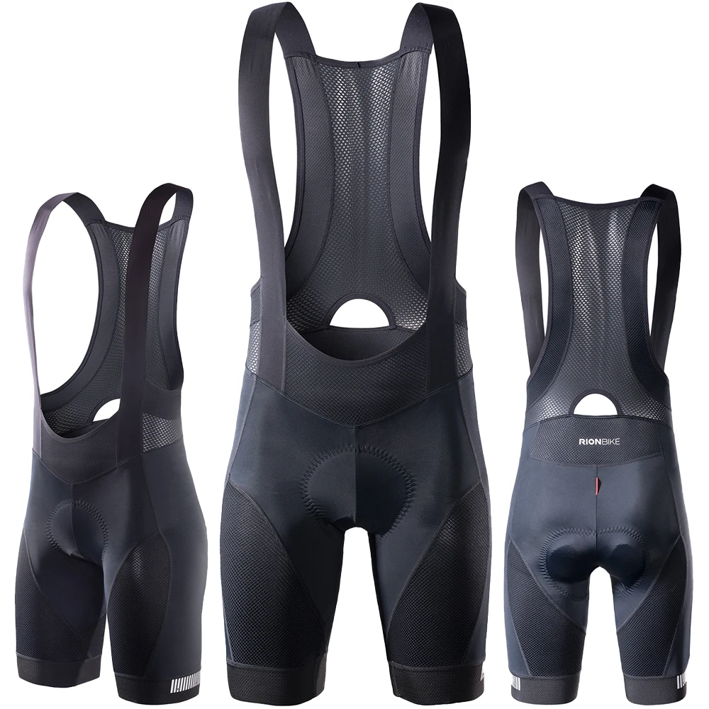 RION Cycling Bib Shorts Men Biking Wear 3D Padded Extra Long Distance 7 Hours Elastic Interface Pro Cushion MTB Pants Fit cycling bib shorts,cycling shorts,cycling pants