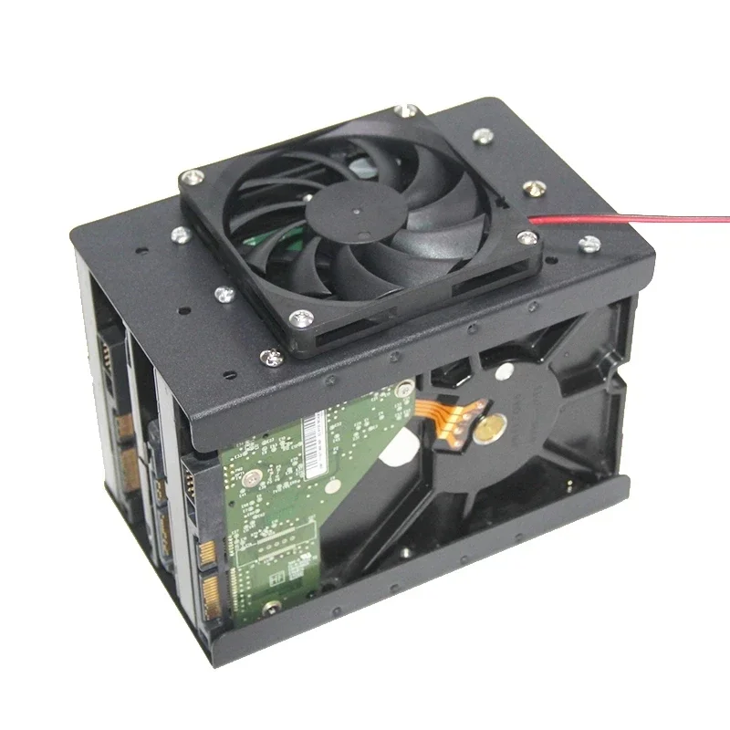 Staffa Di Montaggio Per SSD/HDD Da 2,5", Kit Di Montaggio/Adattatore Hard Disk Da 2.5" A 3,5", Installazione Su Slot 3.5" Senza Utelsili - Foto 4